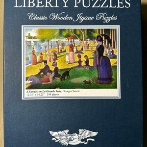 A Sunday on the Grande Jatte ~ Liberty Classic Wooden Puzzle ~ 549 Pieces